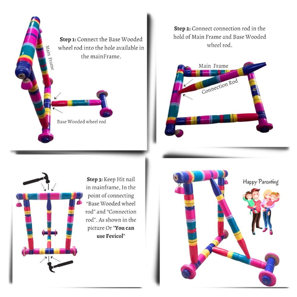 Traditional Wooden Nadavandi / Baby walker