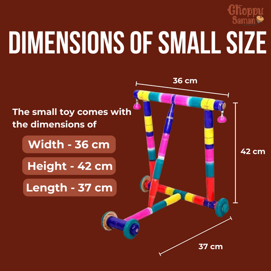 Traditional Wooden Nadavandi Walker – The Perfect Traditional Toy for Your Toddler’s First Steps