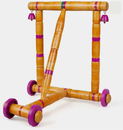 Traditional Wooden Nadavandi Walker – Handmade Eco-Friendly Toy