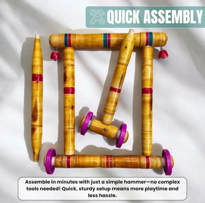 Traditional Wooden Nadavandi Walker – Handmade Eco-Friendly Toy
